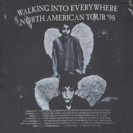 JIMMY PAGE ROBERT PLANT WALKING IN TO EVERYWHERE TULTEX LARGE 1149