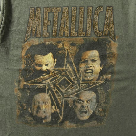 METALLICA POOR TOURING ME OLIVE TULTEX LARGE 1357