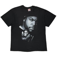 ICE CUBE FRONT MONOCHROME FACE 1992 THE PREDATOR HANES LARGE 9312