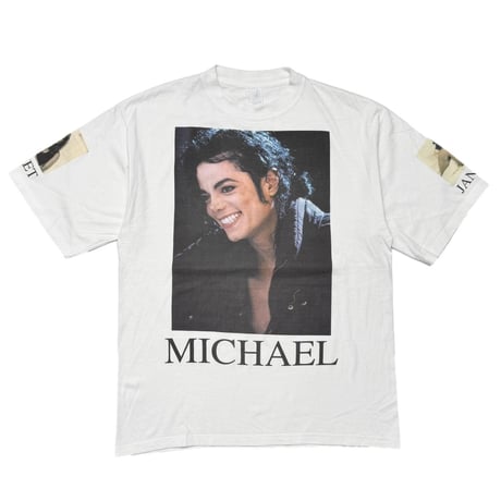 MICHAEL JACKSON PORTRAIT BACK 3T SLEEVE JANET WHITE MUDIUM 3650