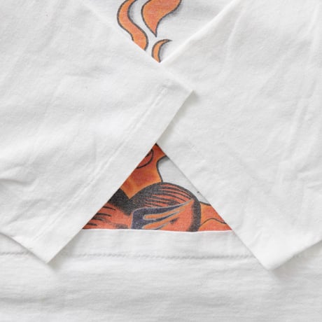 AEROSMITH MAKIN HEART FLAMING WING WHITE GIANT BY TEEJAYS LARGE 1644