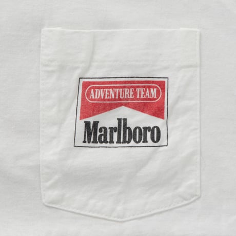 Marlboro LIZARD MAP POCKET TEE OSFA FITS XL WHITE 0978
