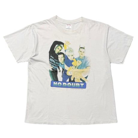 NO DOUBT 1996 ANAHEIM MEMBER WHITE SOF TEE XL 1082