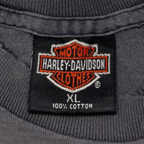 HARLEY DAVIDSON 1990 BIG EMBLEM BACK ANCHORAGE ALASKA XL 4360
