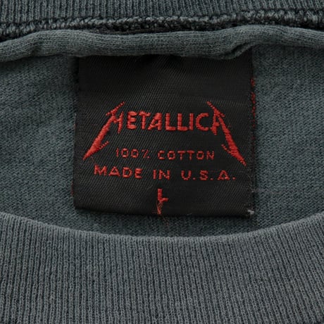 METALLICA PUSHEAD I'M INSIDE I'M YOU SAD BUT TRUE METALLICA TAG LARGE 1632