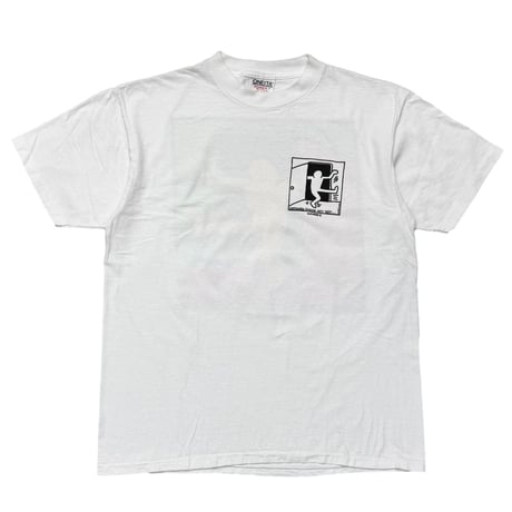 KEITH HERING DOUBLE SIDE WHITE ONEITA LARGE 1127