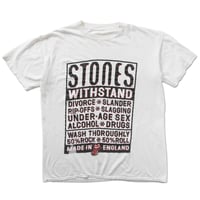 THE ROLLING STONES SPIKE TONGUE WITH STAND WHITE FITS XL 4201