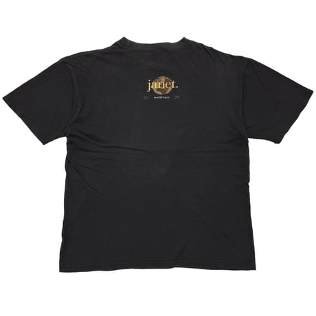 JANET JACKSON 1993-94 WORLD TOUR BLACK LARGE 0534