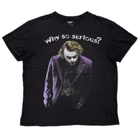 THE DARK KNIGHT JOKER WHY SO SERIOUS? XL 0957