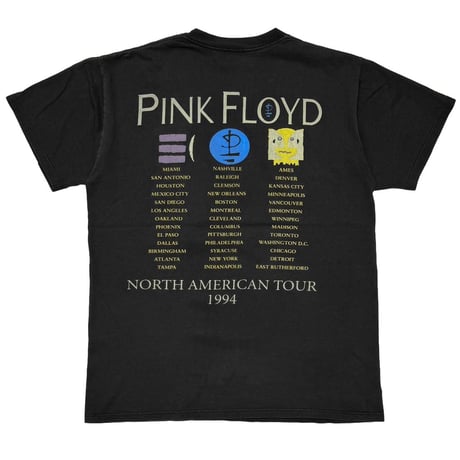 PINK FLOYD 1994 NORTH AMERICAN TOUR BLACK BROCKUM LARGE 1924