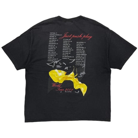 AEROSMITH SORAYAMA JUST PUSH PLAY WORLD TOUR 2001 GINAT XL 8044