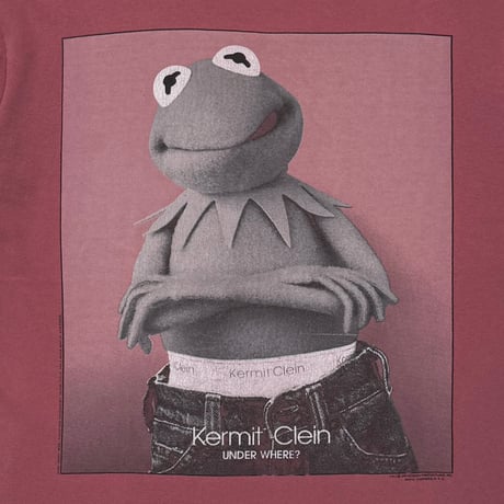 KERMIT CALVIN KLEIN PARODY PULM CHANGES XL 1538