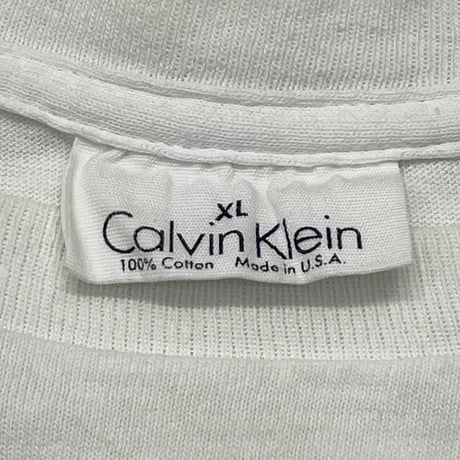 Calvin Klein CK ONE LOGO WHITE XL 0879