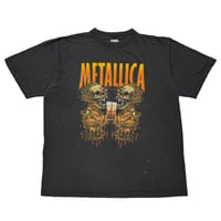 METALLICA PUSHEAD TWIN SKULLS TOUR 2000 BG XL 7519
