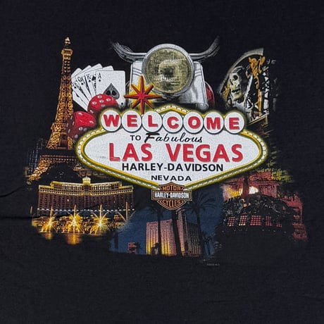 HARLEY DAVIDSON DICE FLAME SPADE LAS VEGAS LS XL 3266