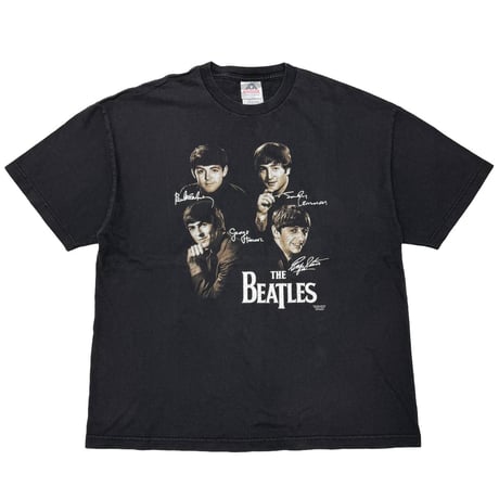 THE BEATLES MEMBER FACE NAME 2001 ALSTYLE XL BLACK 1785