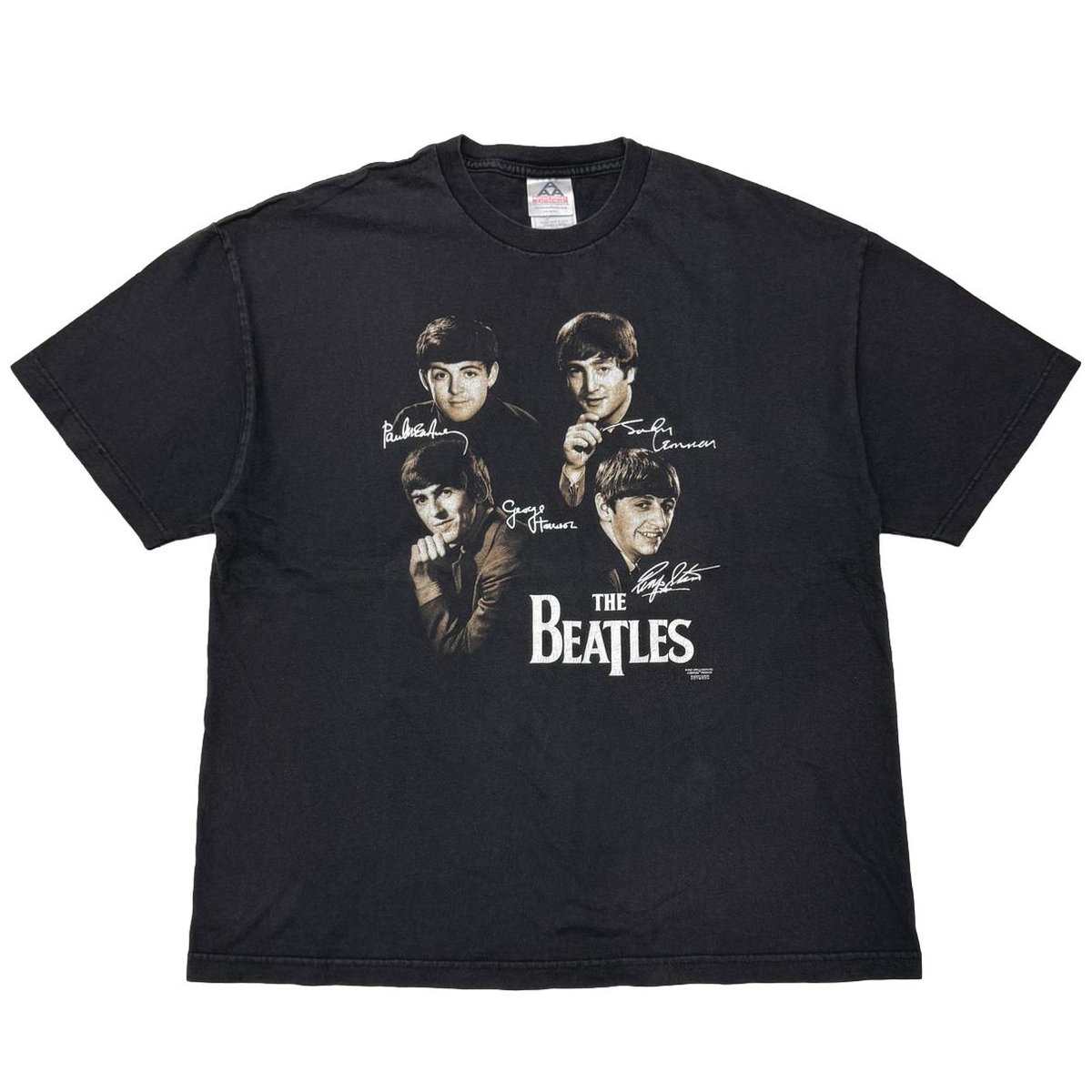 THE BEATLES MEMBER FACE NAME 2001 ALSTYLE XL BL