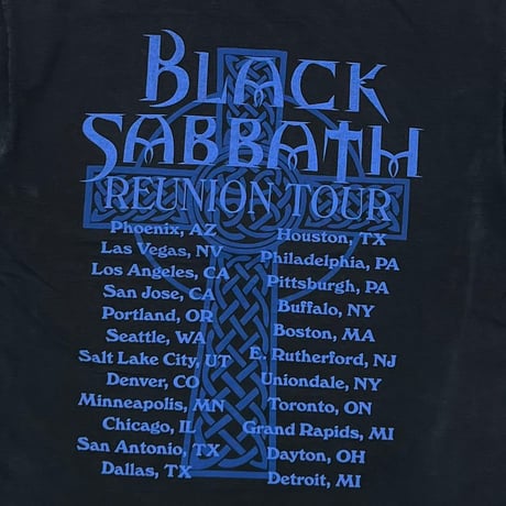 BLACK SABBATH REUNION TOUR MURINA LARGE 7554