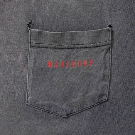 Marlboro M LOGO SHILHOUETTE POCKET BLACK XL 4173