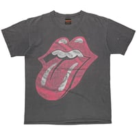 THE ROLLING STONES 1994 BIG TONGUE VOODOO LOUNGE FADED BLACK BROCKUM LARGE 9358