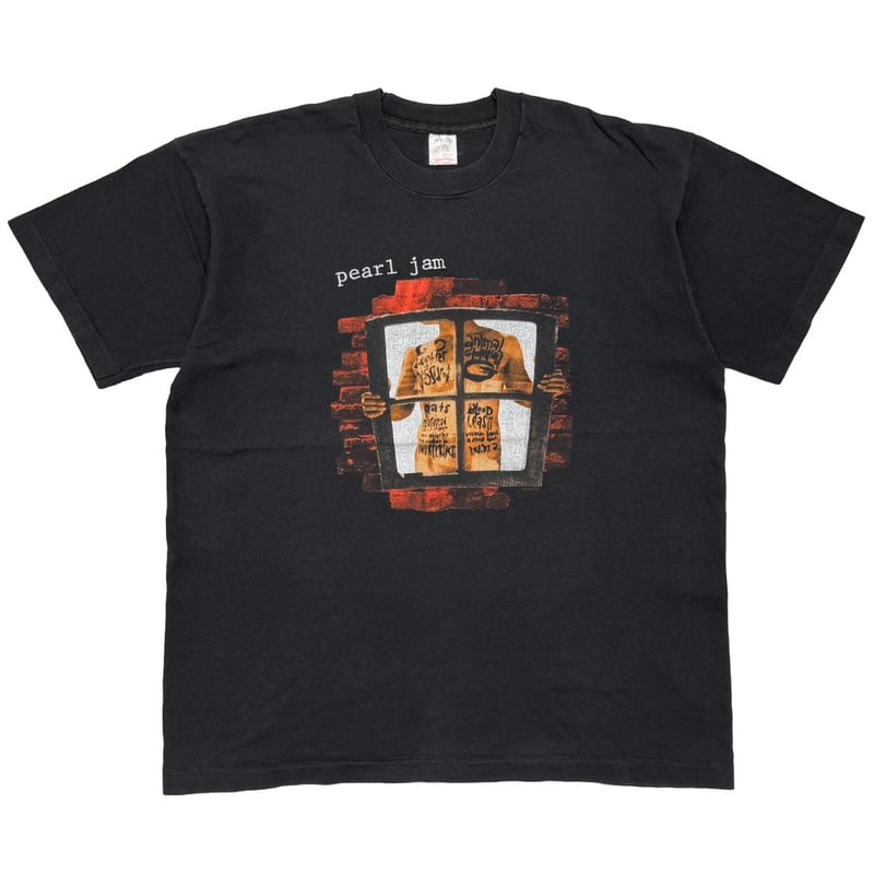 pearl jam window pain XL パールジャム PEARL JAM WINDOW PAIN FRUIT OF THE LOOM XL 2530