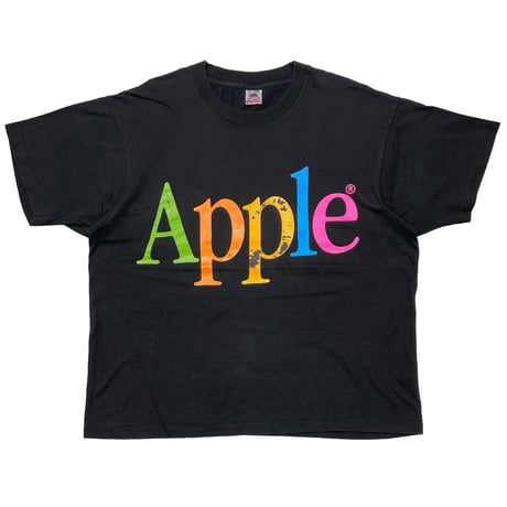 Apple MULTI COLOR TEXT FRUIT OF THE LOOM XL 0876