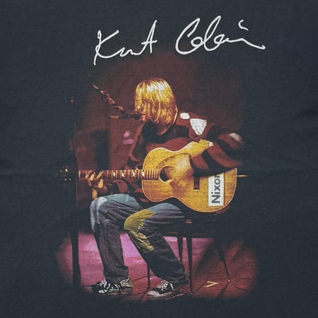 NIRVANA KURT COBAIN NIXON GUITER ANVIL LARGE 6995