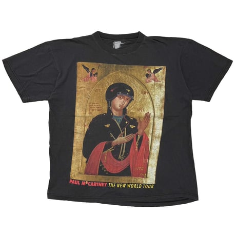 PAUL McCARTNEY BIKER LIKE ICON THE NEW WORLD TOUR FITS XL 7693