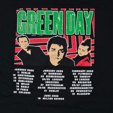 GREEN DAY AMERICAN IDIOT 2005 BOOTLEG FITS XL 4393
