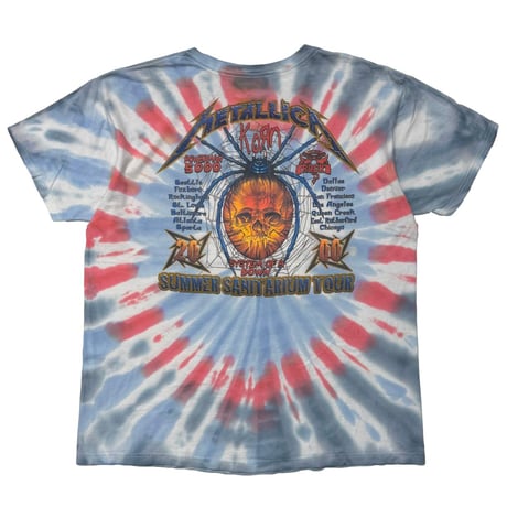 METALLICA PUSHEAD SUMMER SANITARIUM TOUR 2000 FRUIT OF THE LOOM XL 0908