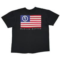 MARILYN MANSON AMERICAN BY BIRTH ANTI CHRIST BY CHOICE FLAG FITS XL 8182