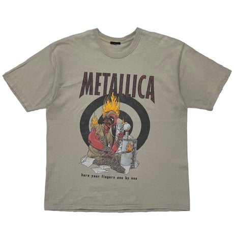 METALLICA PUSHEAD BURN YOU FINGERS ONE BY ONE STONE FITS XL 1719