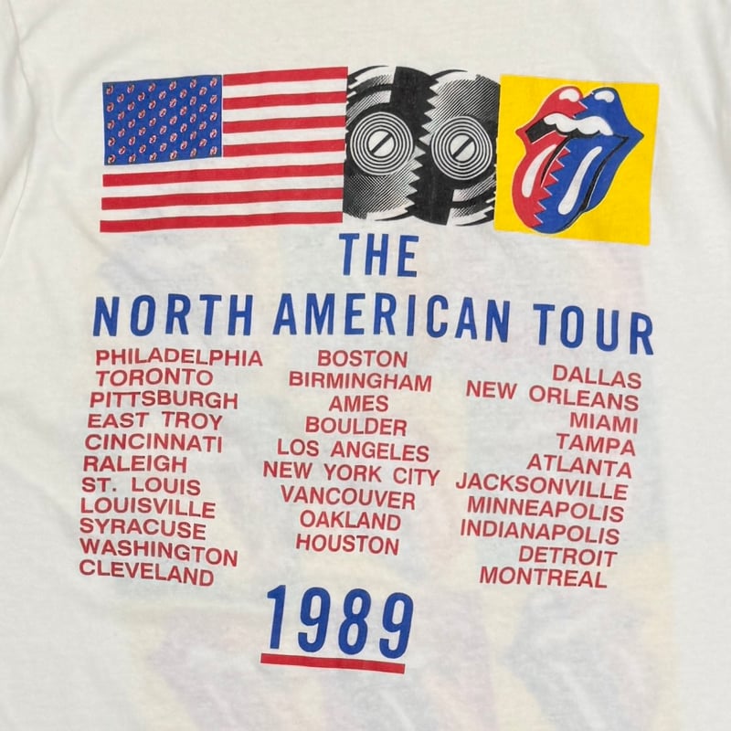 THE ROLLING STONES THE NORTH AMERICAN TOUR 1989