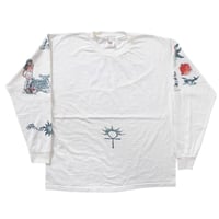 DENNIS RODMAN TATTOO LS WHITE XL 0265