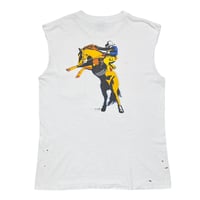Marlboro WILD WEST MAN POCKET SLEEVELESS WHITE ONEITA XL 3460