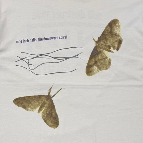 NINE INCH NAILS 1994 THE DOWNWARD SPIRAL SELF DESTRUCT HALO EIGHT NATURAL ALL SPORT XL 0802