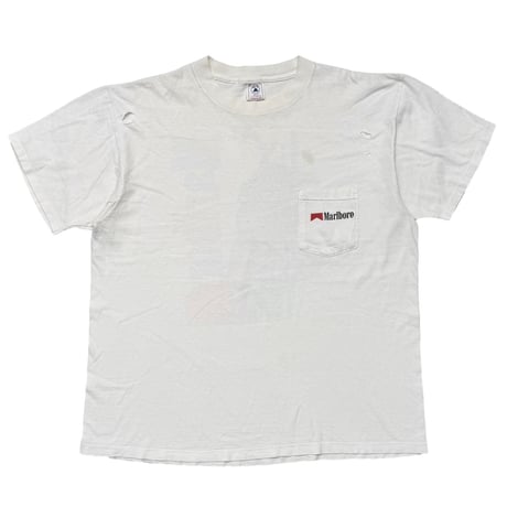 Marlboro MAN LOGO POCKET TEE WHITE DELTA XL 3731