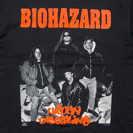 BIOHAZARD URBAN DISCIPLINE HANES LARGE 4123