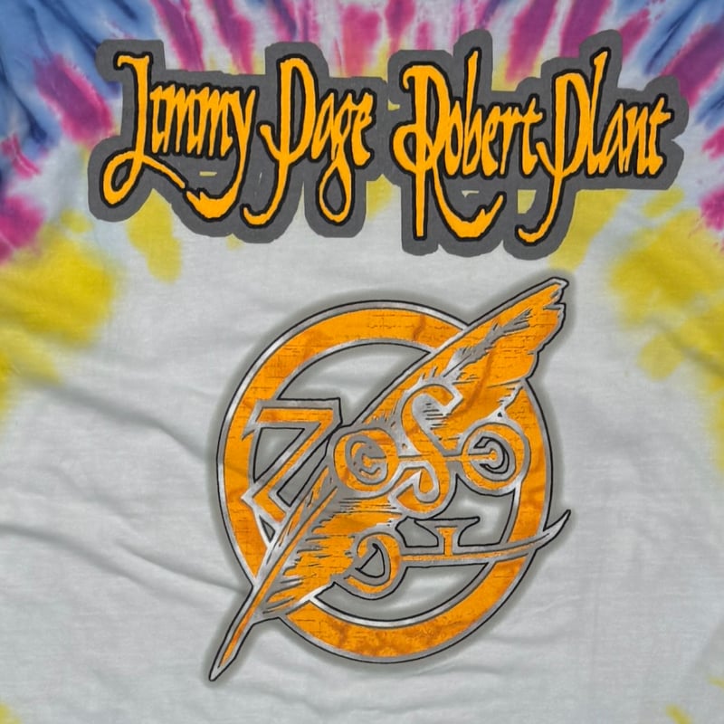 LED ZEPPELIN 1998 TIE DYE EURO XL 0601 | greatL