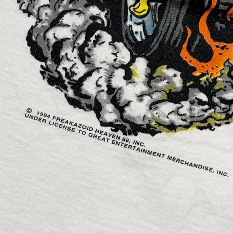 WHITE ZOMBIE BLACK SUNSHINE FREAKAZOID HEAVEN GRAPHIC WHITE GEM LARGE 5180