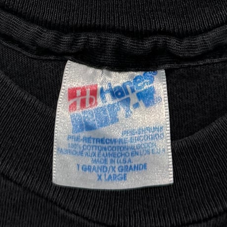 NINE INCH NAILS BOX LOGO HANES XL 0489