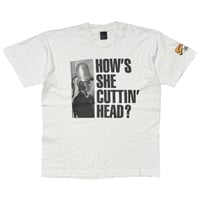 OLD&VINTAGE BEER COMPANY PROMO HOW’S SHE CUTTIN HEAD? FITS LARGE WHITE 0670