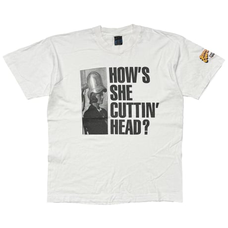 OLD&VINTAGE BEER COMPANY PROMO HOW’S SHE CUTTIN HEAD? FITS LARGE WHITE 0670