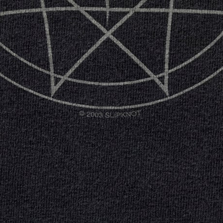 Slipknot 2003 PENTAGRAM FITS XL 0348