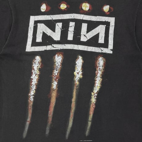 NINE INCH NAILS THE DOWNWARD SPIRAL HANES LARGE A009