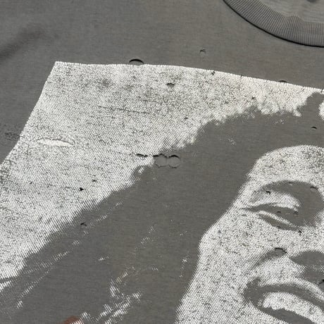 BOB MARLEY MONOCHROME PORTRAIT FADED BLACK XL 0679