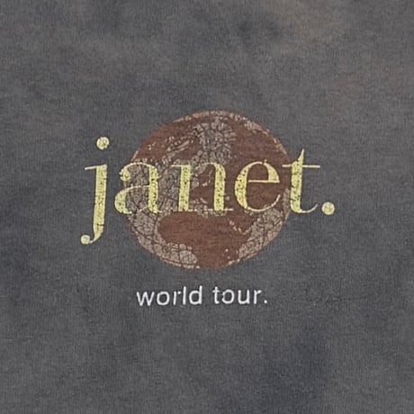 JANET JACKSON WORLD TOUR 93-94 FADED BLACK XL 0668