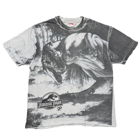 JURASSIC PARK 1993 OVP T-REX WHITE HANES XL 1742