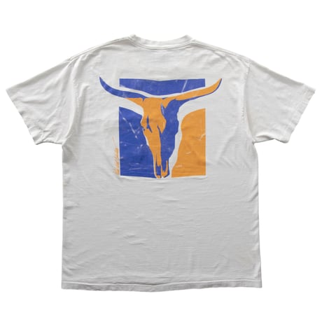 Marlboro COW GRAPHIC POCKET TEE WHITE ANVIL XL 0412