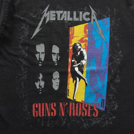 GUNS N’ ROSES × METALLICA × FAITH NO MORE 1992 TOUR FRUIT OF THE LOOM LARGE 7610